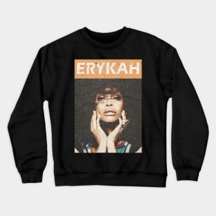 erykah retro vintage Crewneck Sweatshirt